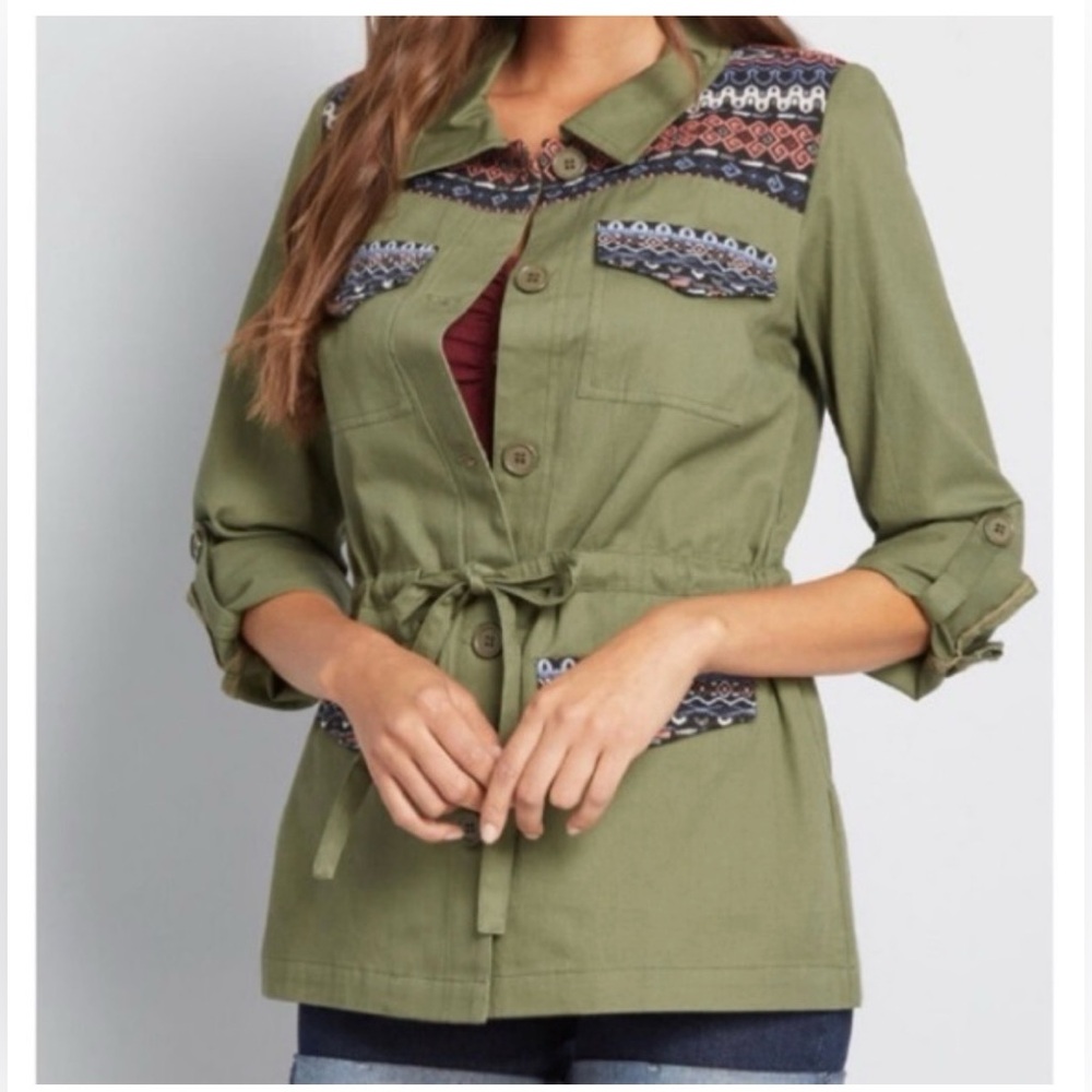 ModCloth Assorted Occasions Anorak Utility Jacket